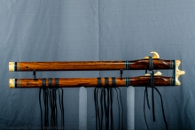 Ironwood (desert) Native American Flute, Minor, Low C-4, #J20Ga (12)